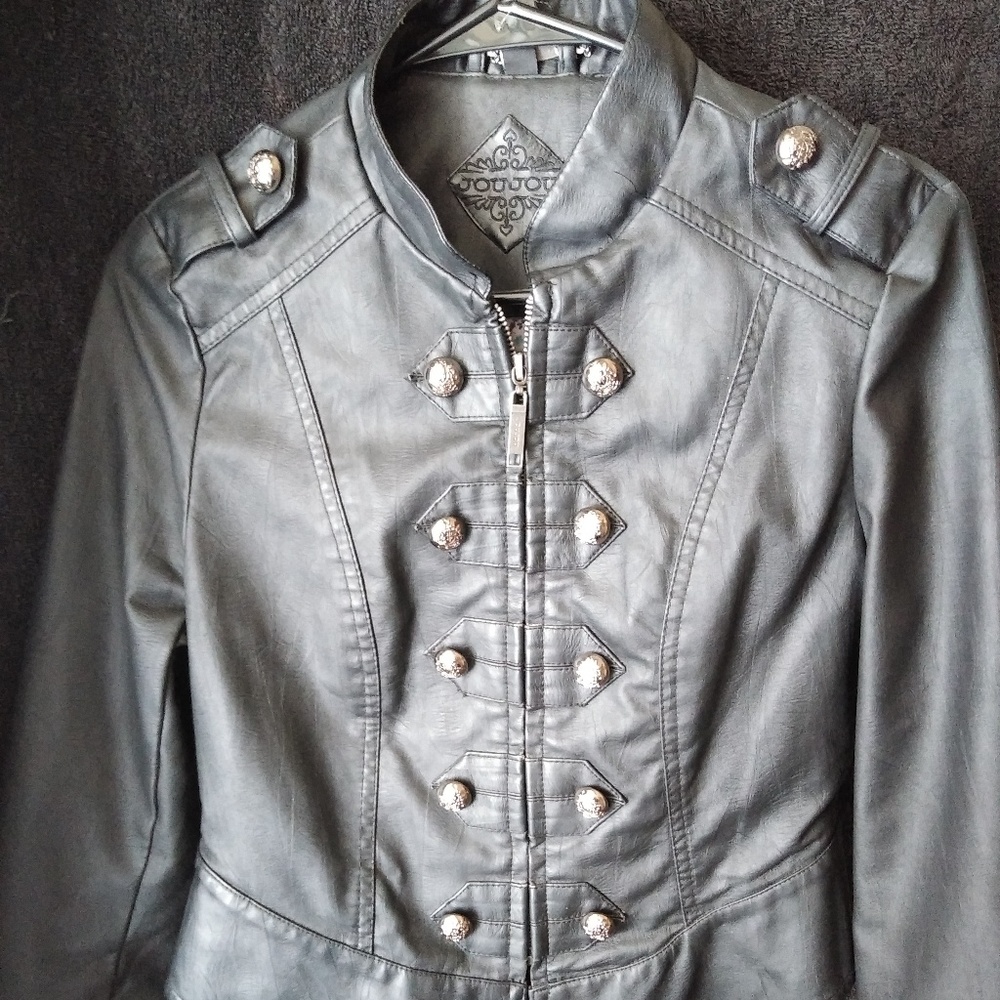 JouJou Black Gothic Military Jacket